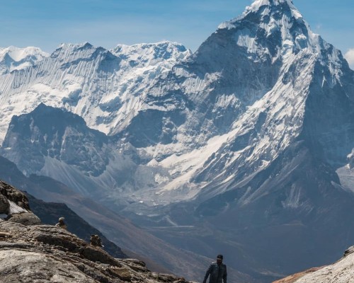 Everest Snow Rock Mountain