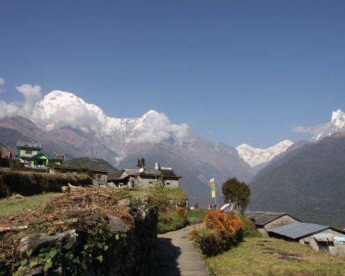 Nepal Annapurna View Beatiful,