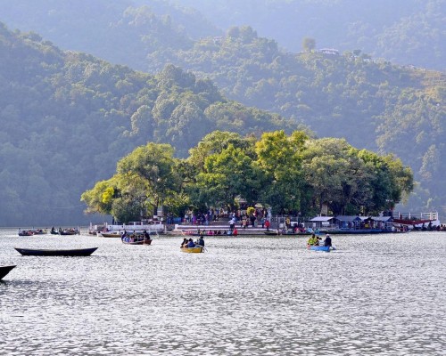 Pokhara Phewa Lake,