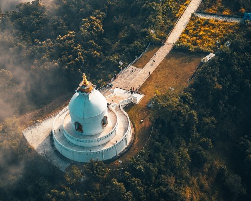 Pokhara Stupa,