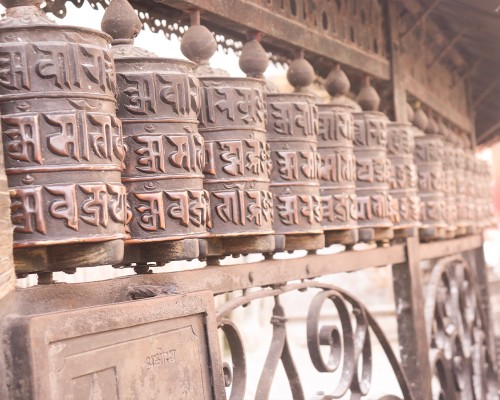 Swyambunath Stupa Admire Nepal