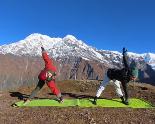 Yoga In Mardi Himal